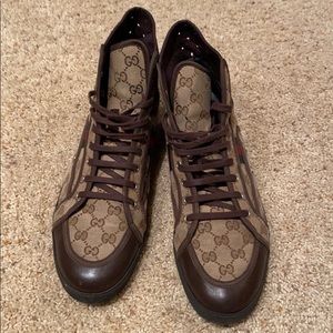 Men’s Gucci high top sneaker